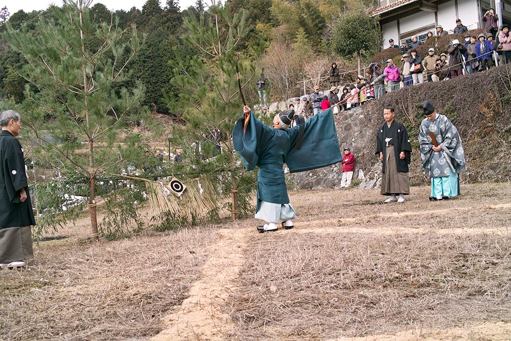 小童須佐神社的弓祭